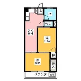 Hauska Talo SHINSEI【2階】の間取り