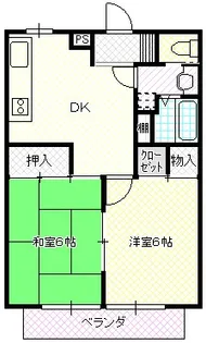 フロリード五領【3階】の間取り