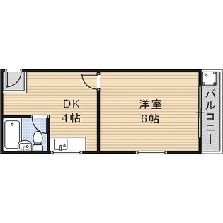 三井マンション【1階】の間取り