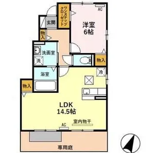 Bee House【1階】の間取り