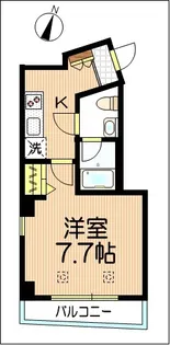 サンタウーノ【3階】の間取り