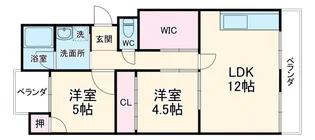 ハイツエクセル【3階】の間取り