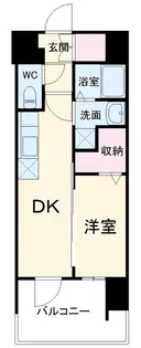 エステムコート名古屋セントリア【9階】の間取り