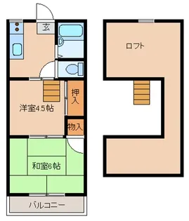 ルミネ【2階】の間取り