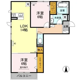 ファイブスターの間取り