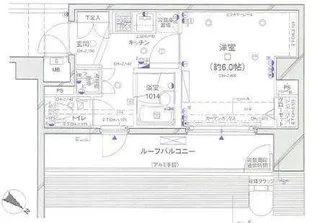 パレステュディオ神田EAST【8階】の間取り