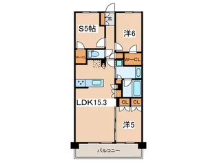 プロミライズ青葉台イーストコア【3階】の間取り