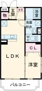 ジョワイユ【2階】の間取り