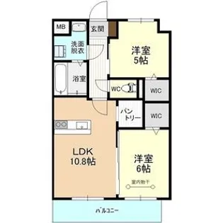 Y&MフレンドI【4階】の間取り