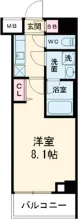 クレヴィスタ綾瀬III【3階】の間取り