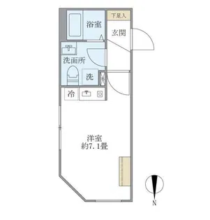 GRAN DOMANE KITAAKABANE【2階】の間取り