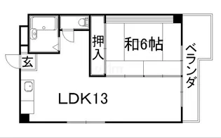 グレース11【5階】の間取り