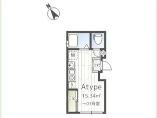 桜ヒルズときわ台【5階】の間取り