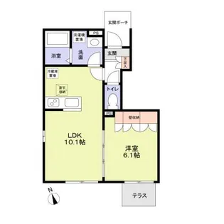 エトワール【1階】の間取り