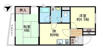 ベルメゾン【3階】の間取り