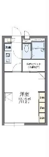 レオパレスKAMIYAI【1階】の間取り