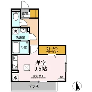 ハーベスト【2階】の間取り