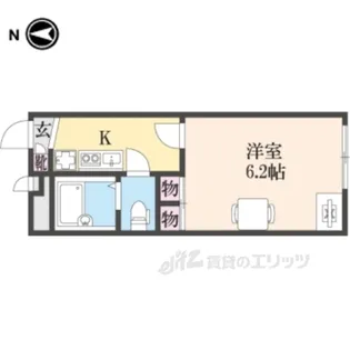 レオパレスフォーレ2【2階】の間取り