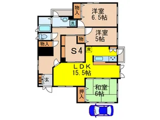 ひばりが丘1丁目A【1階】の間取り