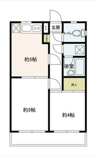 マイキャッスル淵野辺【4階】の間取り