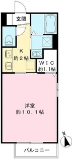 Prendre(プランドール) B棟【1階】の間取り