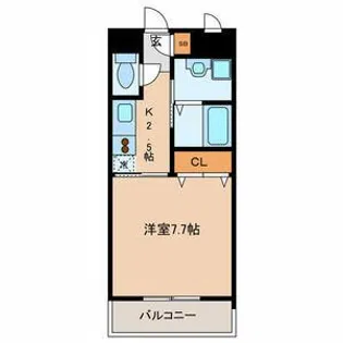 ベルメゾン梅ヶ丘【3階】の間取り