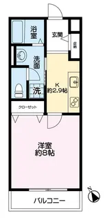 コートはなみずき【2階】の間取り