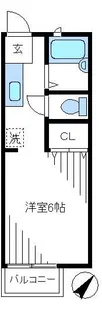 コロール中野【2階】の間取り