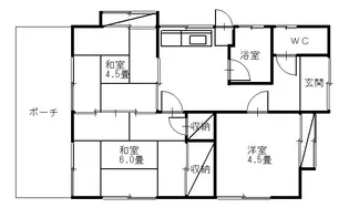 群馬県前橋市青柳町【一戸建】の間取り