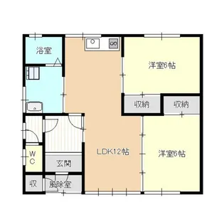 泰平荘【2階】の間取り