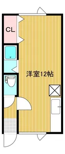 コーポラス紫苑【3階】の間取り