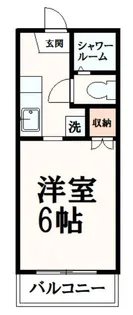 メゾン・カルガ【1階】の間取り