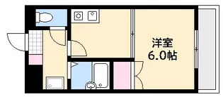 清水バックスビル【2階】の間取り