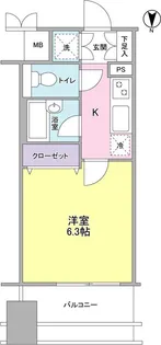 プロスペクト・グラーサ広尾【11階】の間取り