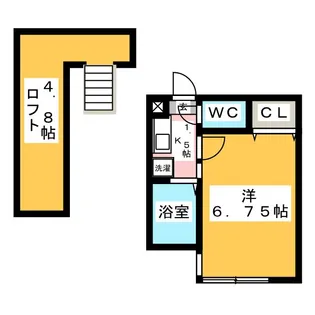 メゾン・リヴェール【1階】の間取り