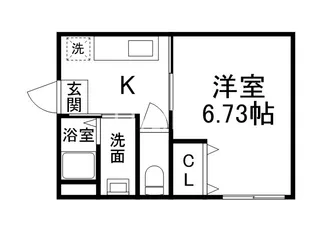 天進ビル【4階】の間取り