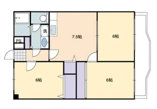メゾン21 A【2階】の間取り