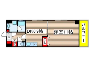 パールコートIII【7階】の間取り