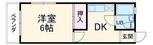ラドウィンズ【3階】の間取り