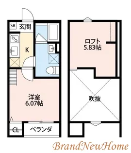 鳳 陽光館【1階】の間取り