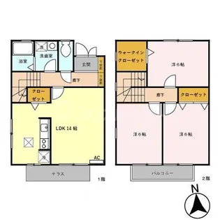 埼玉県さいたま市北区日進町2【一戸建】の間取り