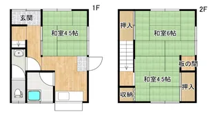 赤崎二戸一の間取り