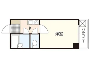 リーベイースト7【3階】の間取り