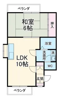 ジュイエ相模湖【1階】の間取り