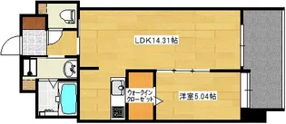 プレステージ西原【2階】の間取り