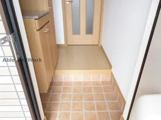クレール【1階】の玄関