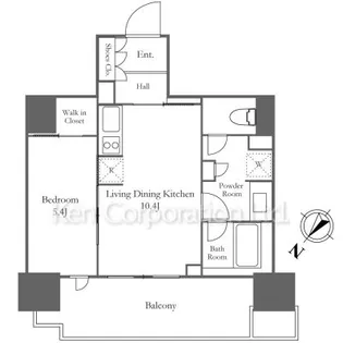 HARUMI FLAG PORT VILLAGE【17階】の間取り