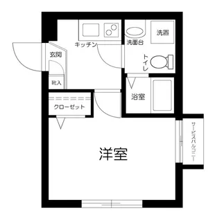 東京都北区神谷1【マンション】の間取り