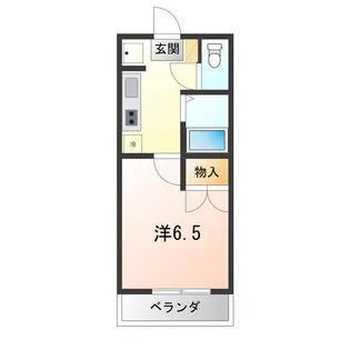 ホープハウス【1階】の間取り