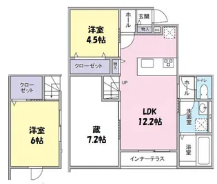 Tierra【1階】の間取り